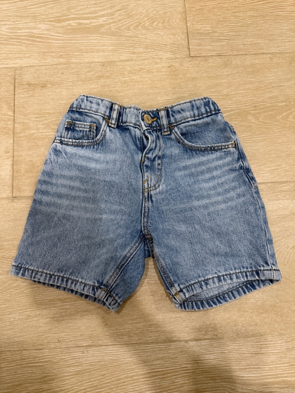 Zara Kids Blue Denim Shorts
